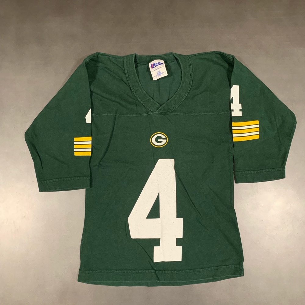 VTG Brett Favre T-Shirt Jersey 10/12 Packers